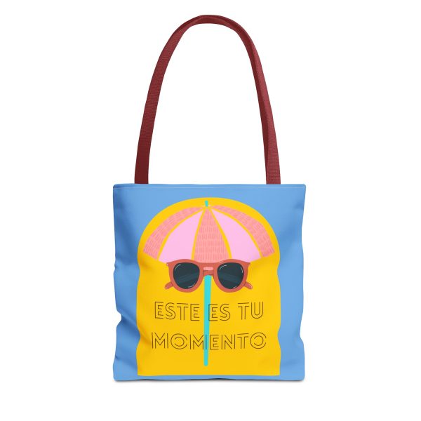 Bolsa de mano motivación cool azul - amarillo para llevar a diario - Imagen 10