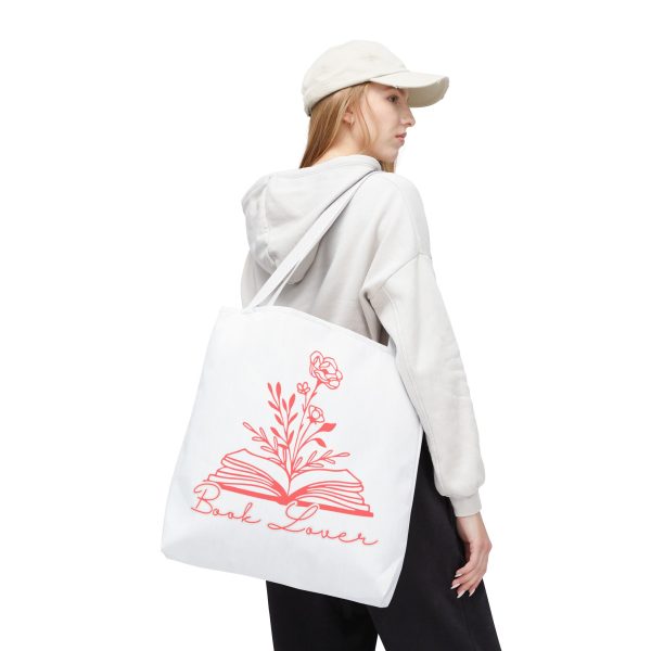 Bolsa de mano "book lover" rojo coral - Imagen 27