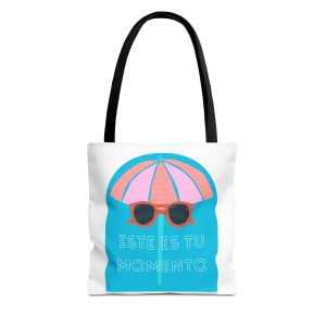 Bolsa de mano motivación cool blanco - azul para llevar a diario