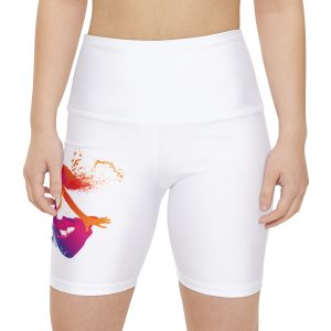Shorts deportivos vibrantes para mujer