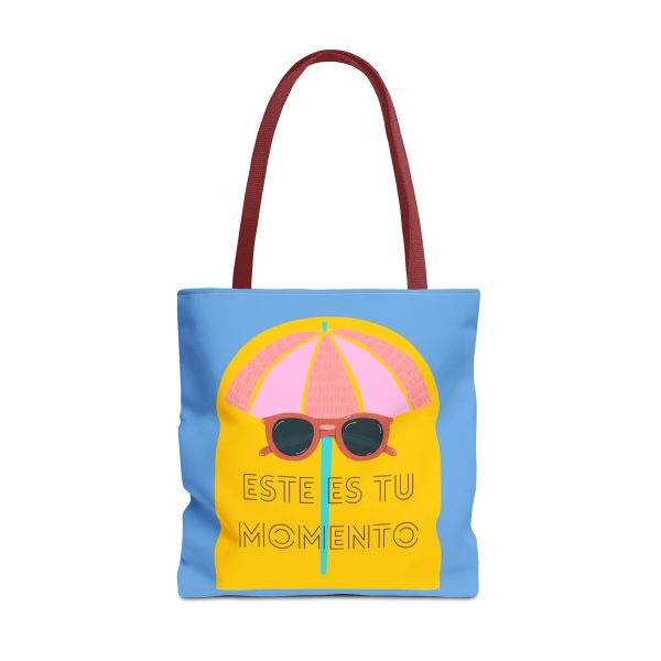 Bolsa de mano motivación cool azul - amarillo para llevar a diario - Imagen 16