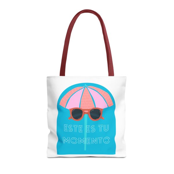 Bolsa de mano motivación cool blanco - azul para llevar a diario - Imagen 13