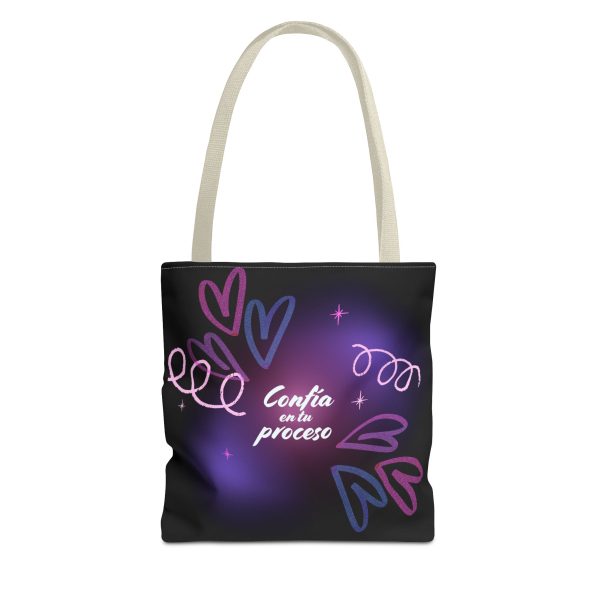 Bolsa de mano motivacional confía - negra - Imagen 28