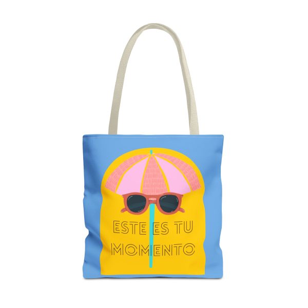 Bolsa de mano motivación cool azul - amarillo para llevar a diario - Imagen 34