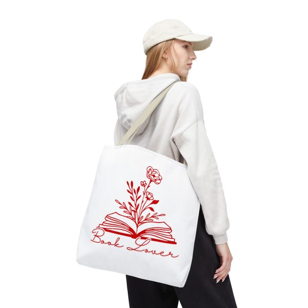 Bolsa de mano "book lover" rojo - Imagen 36