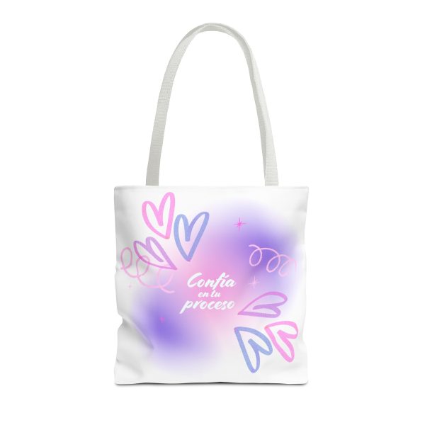 Bolsa de mano motivacional confía - blanca - Imagen 22
