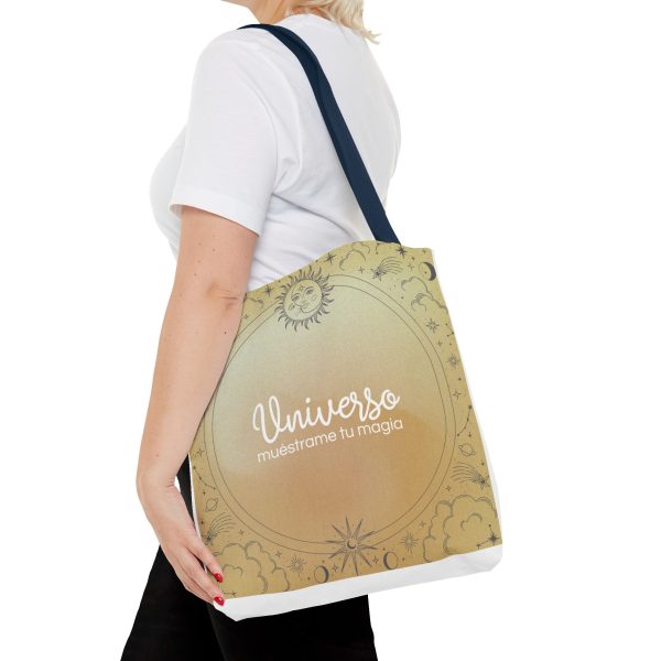 Bolsa de mano "universo" blanca - Imagen 42