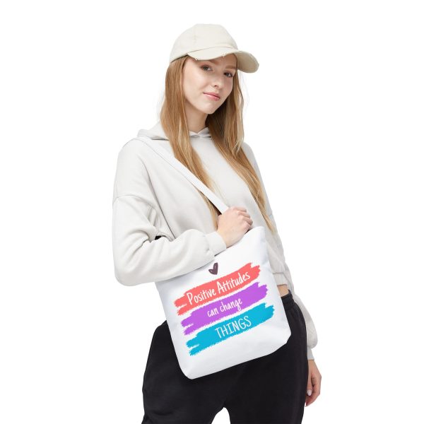 Bolsa de mano "Positive attitudes v1" - Imagen 21