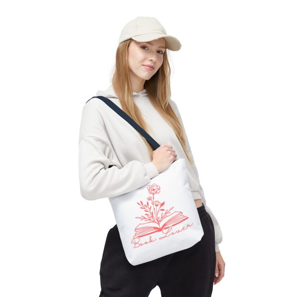 Bolsa de mano "book lover" rojo coral - Imagen 39