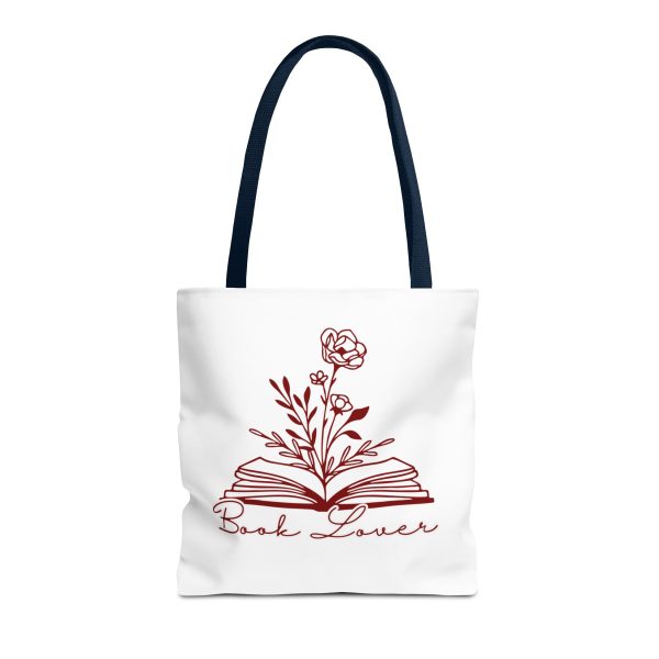 Bolsa de mano "book lover" granate - Imagen 40