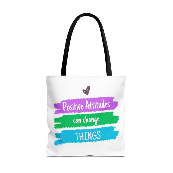 Bolsa de mano "Positive attitudes v2" - Imagen 7