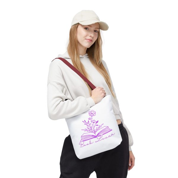 Bolsa de mano "book lover" Lila - Imagen 12