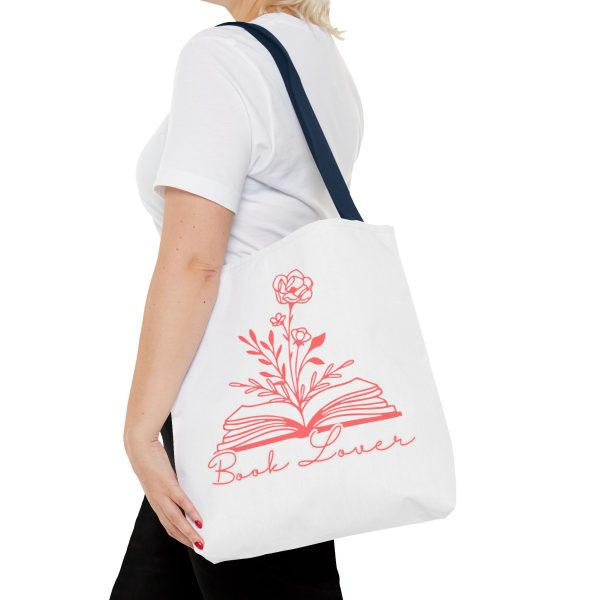 Bolsa de mano "book lover" rojo coral - Imagen 42