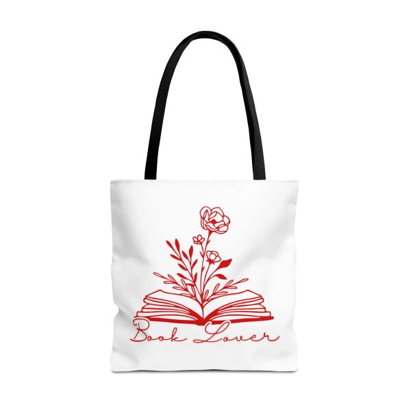 Bolsa de mano "book lover" rojo - Imagen 7