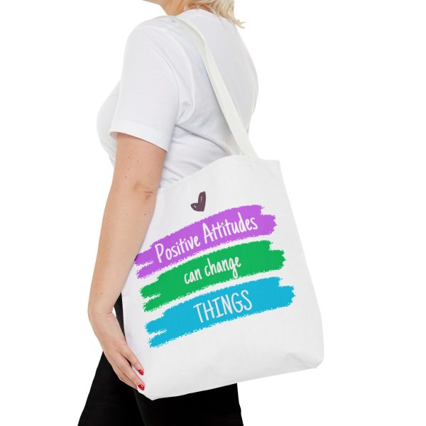 Bolsa de mano "Positive attitudes v2" - Imagen 24
