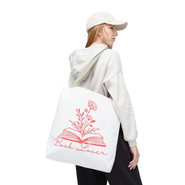 Bolsa de mano "book lover" rojo coral - Imagen 36