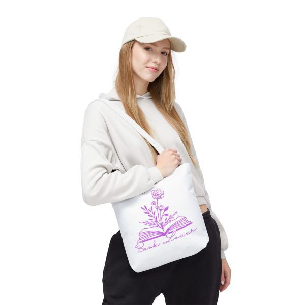 Bolsa de mano "book lover" Lila - Imagen 21