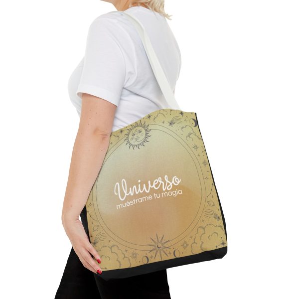 Bolsa de mano "universo" negra - Imagen 24
