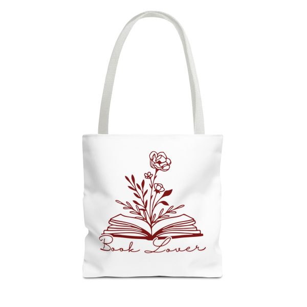 Bolsa de mano "book lover" granate - Imagen 19