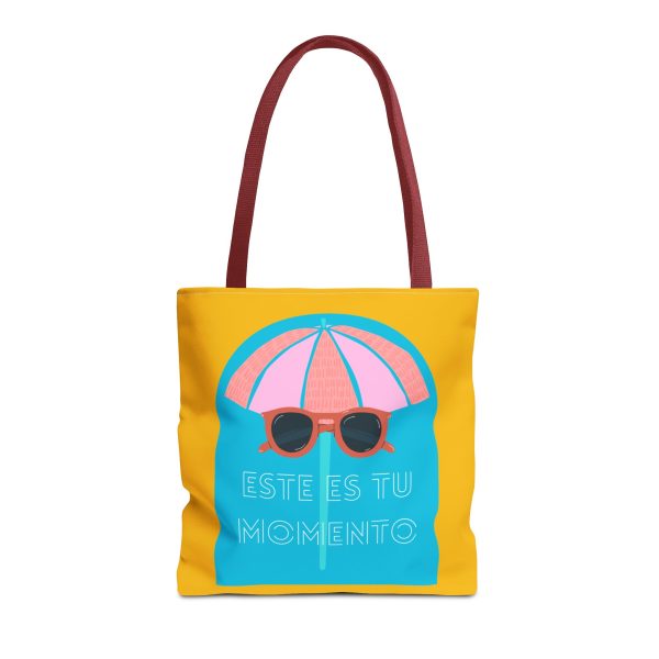 Bolsa de mano motivación cool amarillo - azul para llevar a diario - Imagen 13