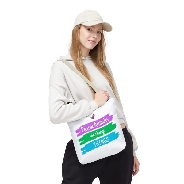 Bolsa de mano "Positive attitudes v2" - Imagen 30