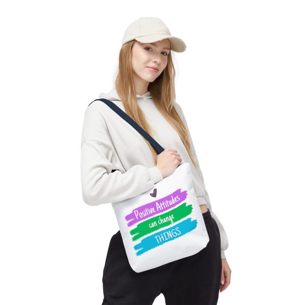 Bolsa de mano "Positive attitudes v2" - Imagen 39