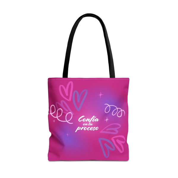 Bolsa de mano motivacional confía - rosa - Imagen 7