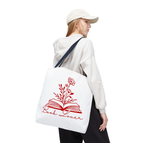 Bolsa de mano "book lover" rojo - Imagen 45