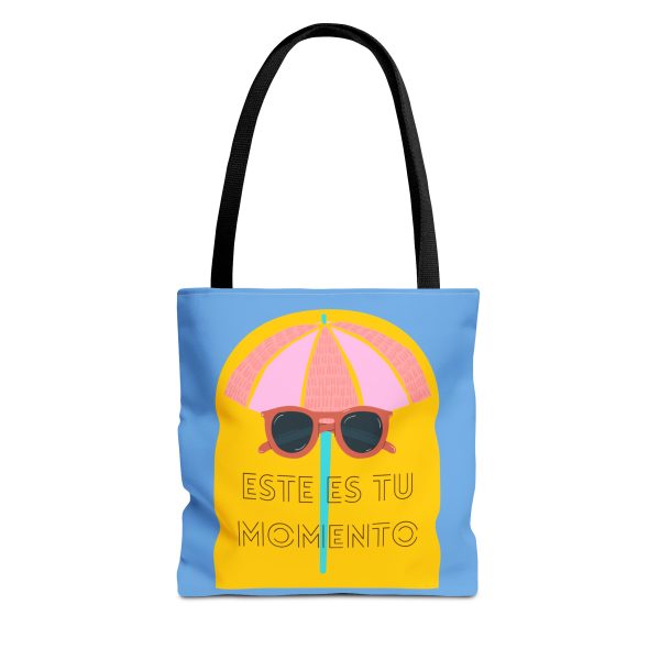 Bolsa de mano motivación cool azul - amarillo para llevar a diario