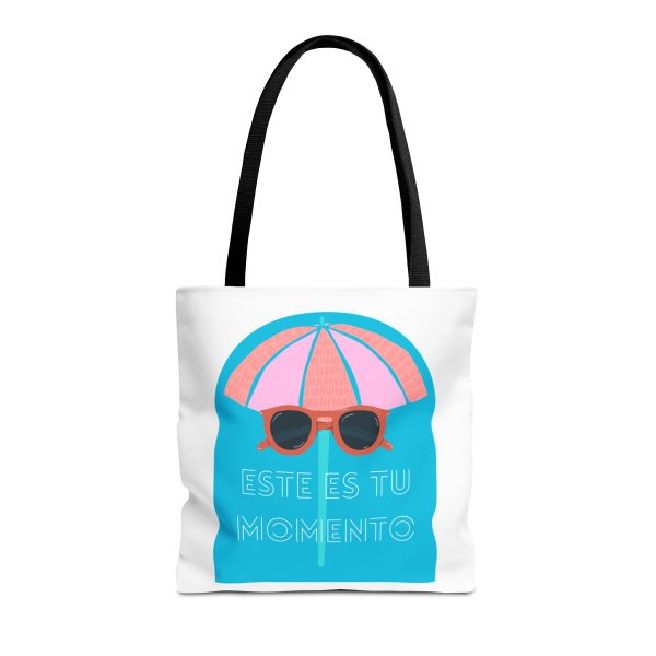 Bolsa de mano motivación cool blanco - azul para llevar a diario - Imagen 4