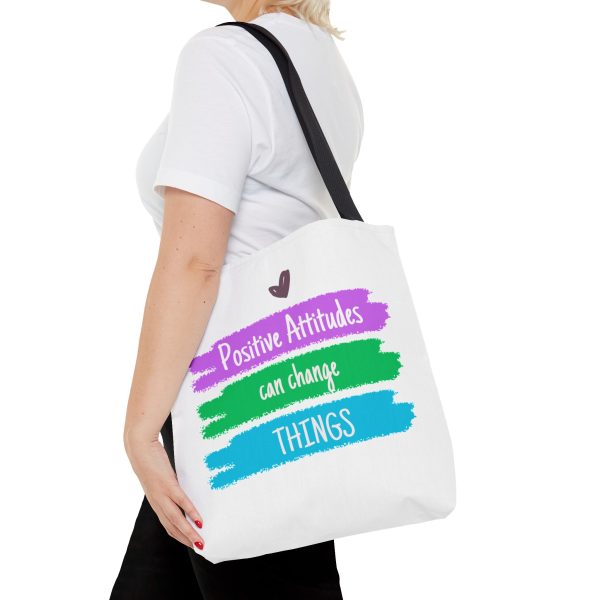 Bolsa de mano "Positive attitudes v2" - Imagen 6
