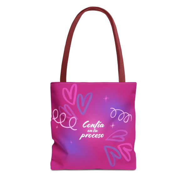 Bolsa de mano motivacional confía - rosa - Imagen 10