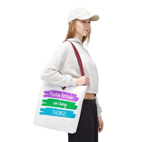 Bolsa de mano "Positive attitudes v2" - Imagen 15