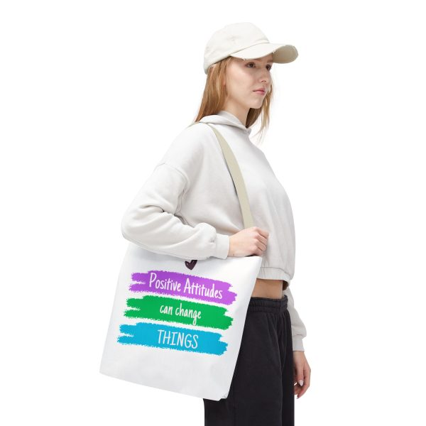 Bolsa de mano "Positive attitudes v2" - Imagen 33