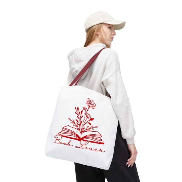 Bolsa de mano "book lover" rojo - Imagen 18