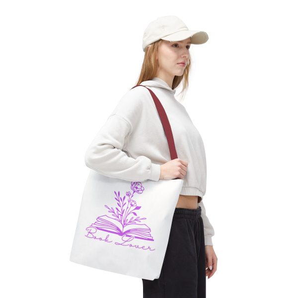 Bolsa de mano "book lover" Lila - Imagen 15