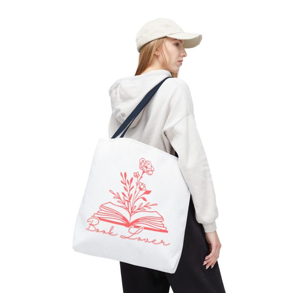 Bolsa de mano "book lover" rojo coral - Imagen 45