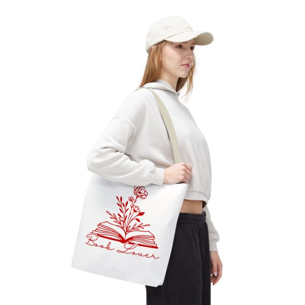 Bolsa de mano "book lover" rojo - Imagen 33
