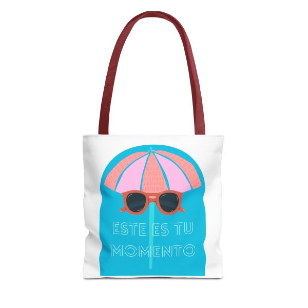 Bolsa de mano motivación cool blanco - azul para llevar a diario - Imagen 10