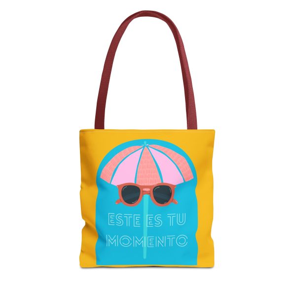 Bolsa de mano motivación cool amarillo - azul para llevar a diario - Imagen 10