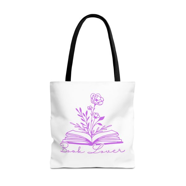 Bolsa de mano "book lover" Lila - Imagen 7