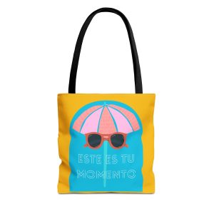 Bolsa de mano motivación cool amarillo - azul para llevar a diario