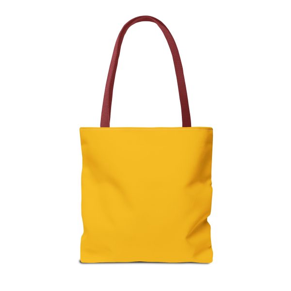 Bolsa de mano motivación cool fondo amarillo para llevar a diario. - Imagen 14