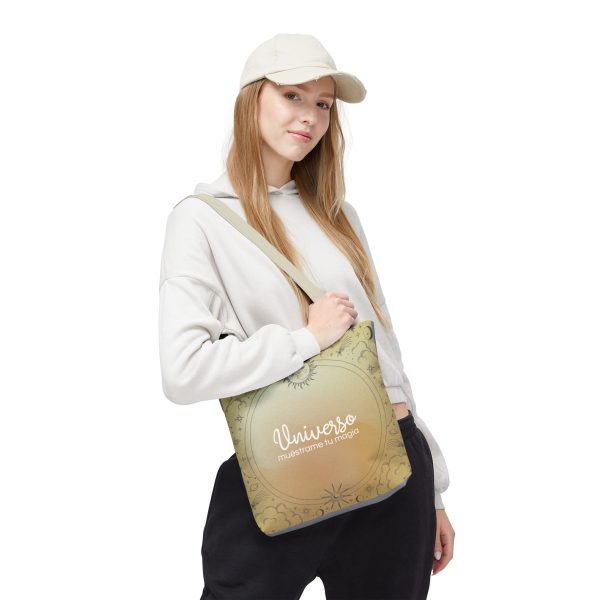 Bolsa de mano "universo" gris - Imagen 30