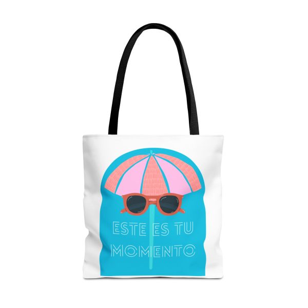 Bolsa de mano motivación cool blanco - azul para llevar a diario - Imagen 7