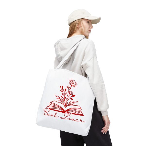 Bolsa de mano "book lover" rojo - Imagen 27