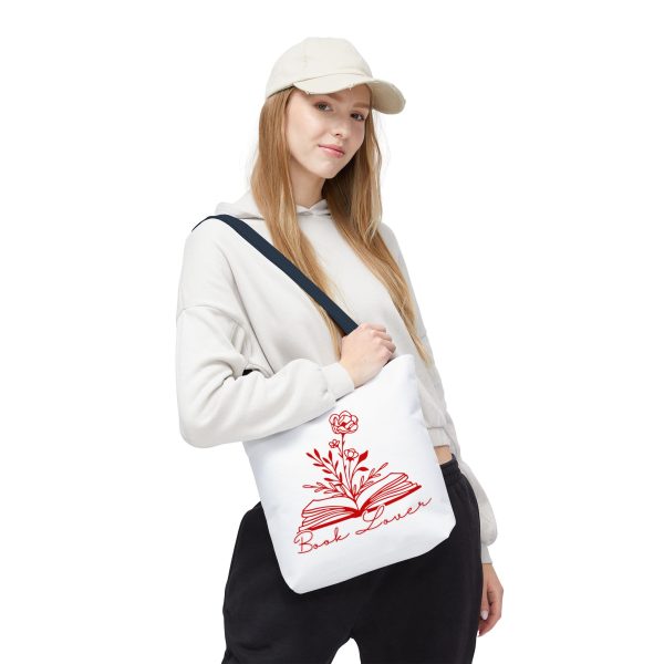 Bolsa de mano "book lover" rojo - Imagen 39