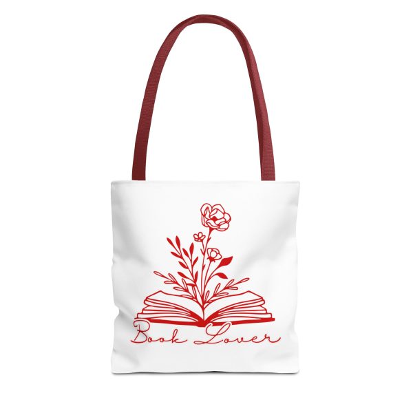 Bolsa de mano "book lover" rojo - Imagen 10