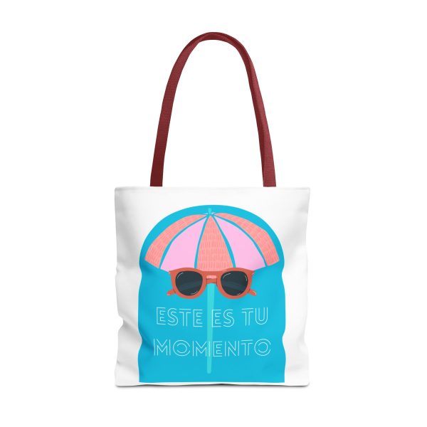 Bolsa de mano motivación cool blanco - azul para llevar a diario - Imagen 16