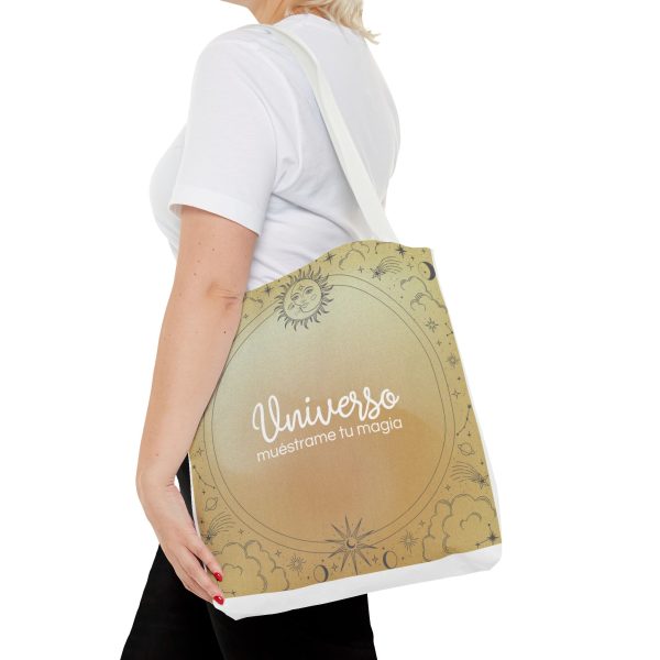 Bolsa de mano "universo" blanca - Imagen 24